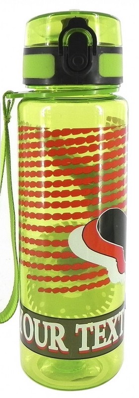 Бутылки для воды 'Спорт' 620 мл, пластик, Alingar, зеленый