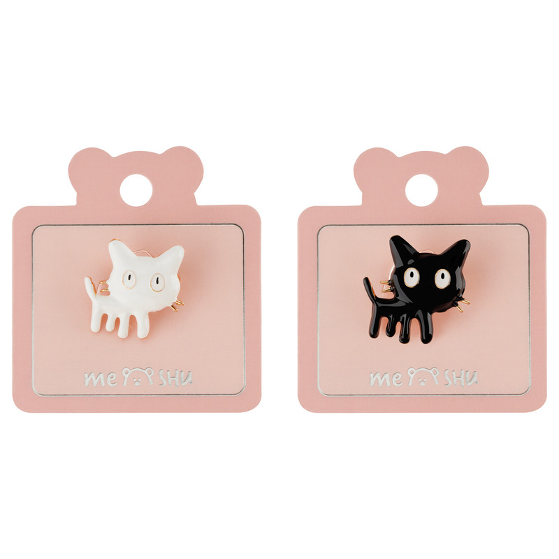 Набор брошей MESHU 'Kitty', 2шт, европодвес