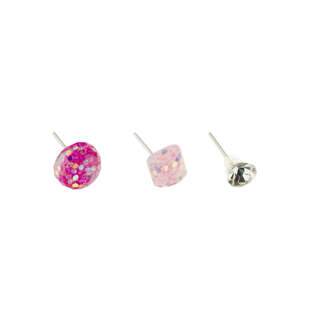 Серьги MESHU 'Round', бижутерия, 12 пар, европодвес 2
