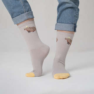 Носки 'Капибара в шляпе', разм.40-45, артикул KW009-001183 5