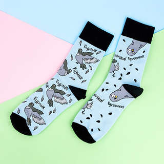 Носки 'Голуби', разм.40-45, артикул KW009-000657 4