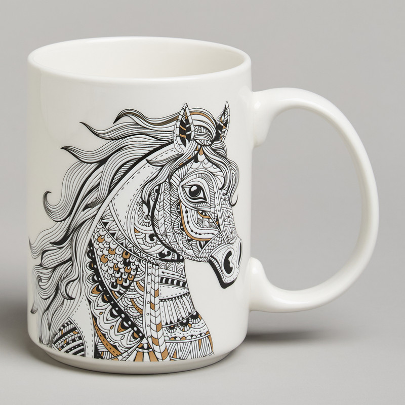 Кружка 'Лошадь' 500 мл, Lefard арт.97-760