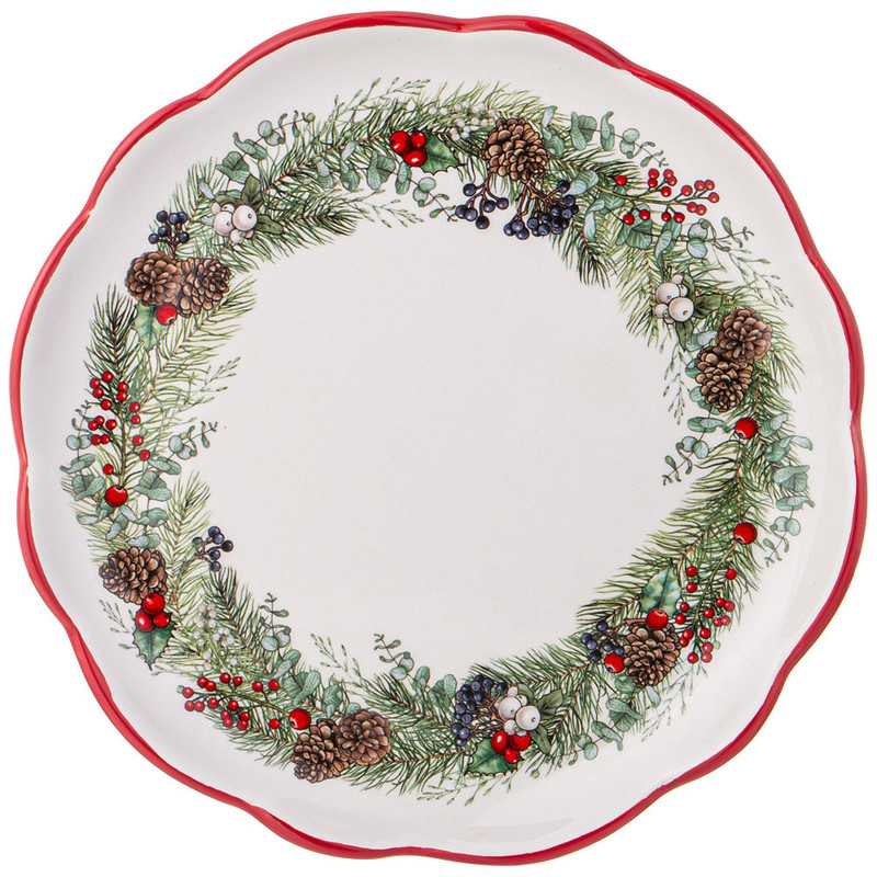 Тарелка закусочная 'Celebration' 20 см, Agness