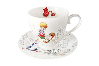 Пара чайная 'Малыш и Карлсон' 440 мл