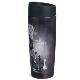 Термокружка 'Ход конем' 380 мл, Agness 2