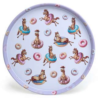 Поднос сервировочный 'Пончики' 33 см, Agness