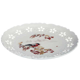 Набор тарелок закусочных 'Лесная сказка: Снегири' из 2-х шт, 20 см, Lefard 3