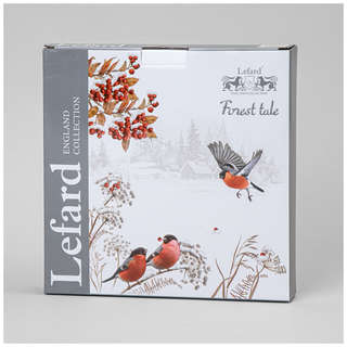 Тарелка обеденная 'Лесная Сказка: Снегири' 27 см, Lefard 3