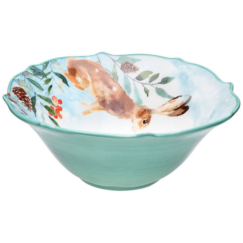 Салатник 'Лесная сказка' (заяц) 600 мл, 19х7 см, Lefard