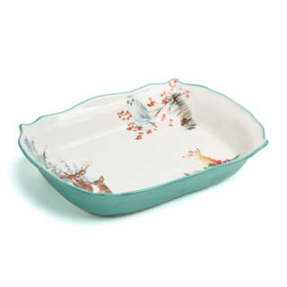 Блюдо прямоугольное 'Лесная сказка' 32 см, Lefard