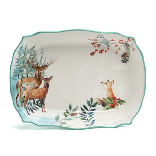 Блюдо прямоугольное 'Лесная сказка' 32 см, Lefard 2