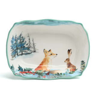 Блюдо прямоугольное 'Лесная сказка' 20 см, Lefard 2