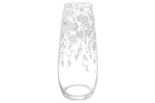 Ваза 26 см, 1.7 л 'Белые цветы' капля 3