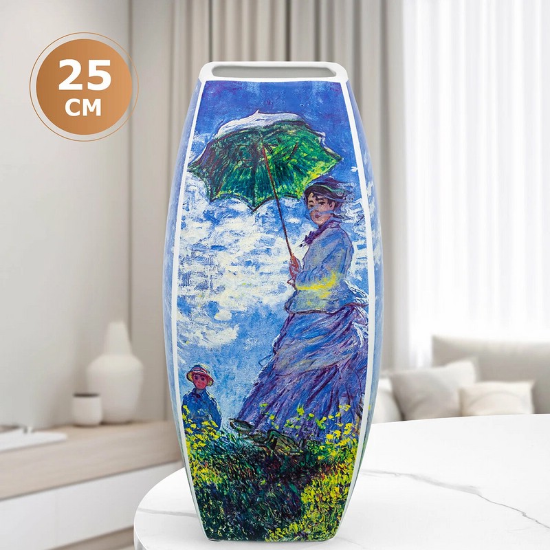 Ваза 'Прогулка' 2 л, квадратная