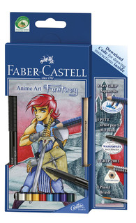 Faber-Castell Акварельные карандаши Art Grip Aquarelle 9 цветов, цвет мультицвет
