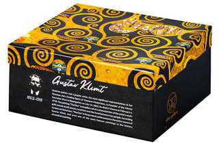 Чайная пара, 2 предмета, 250 мл, 'Поцелуй на черном', фарфор 10