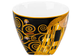 Чайная пара, 2 предмета, 250 мл, 'Поцелуй на черном', фарфор 7