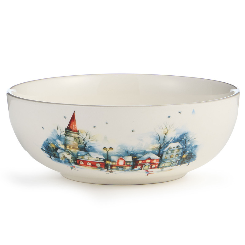 Салатник 'С Новым Годом!' 16 см, Agness