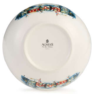 Салатник 'С Новым Годом!' 16 см, Agness 4
