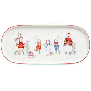 Блюдо овальное 'Winter Story' 34 см, Lefard 3