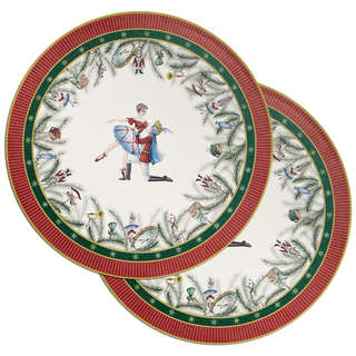 Набор подстановочных салфеток 'Щелкунчик' из 2-х шт, диаметр ...