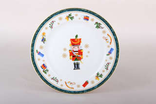 Тарелка десертная 'Щелкунчик и мышиный король' 19 см