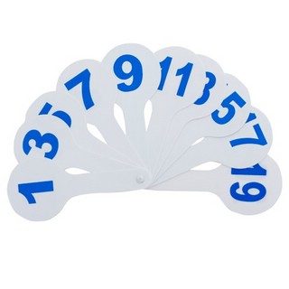 Веер-касса (цифры от 1 до 20), ПЧЕЛКА, европодвес