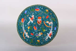 Тарелка обеденная 'Щелкунчик и мышиный король' 24 см