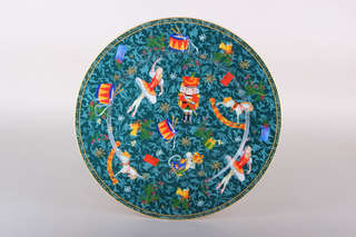 Тарелка обеденная 'Щелкунчик и мышиный король' 26.5 см