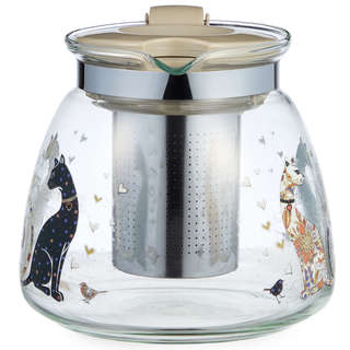 Чайник заварочный с фильтром 'Парижские коты' 900 мл, Agness 2