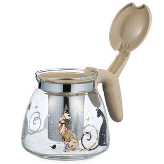 Чайник заварочный с фильтром 'Парижские коты' 900 мл, Agness 5
