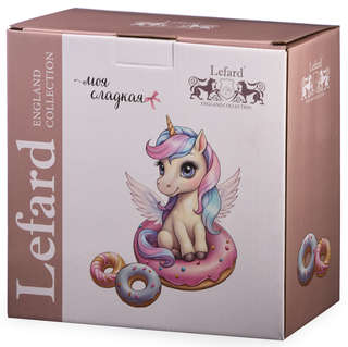 Набор посуды 'Моя сладкая' 3 предмета: кружка 240 мл, салатник 500 мл, тарелка 20 см, LEFARD 11