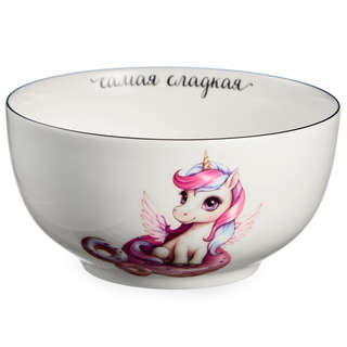 Набор посуды 'Моя сладкая' 3 предмета: кружка 240 мл, салатник 500 мл, тарелка 20 см, LEFARD 6