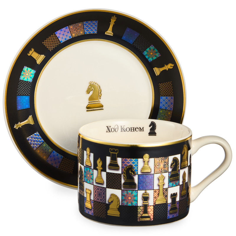 Чайная пара 'Ход конем' 260 мл, Lefard