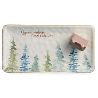 Блюдо прямоугольное 'Chalet' 25 см, LEFARD 4