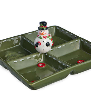 Менажница 4 секции 'Christmas Gift' 20 см, LEFARD 2