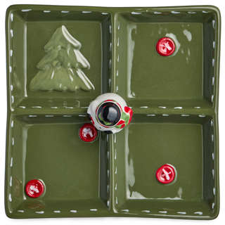 Менажница 4 секции 'Christmas Gift' 20 см, LEFARD 5