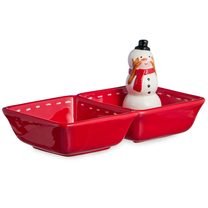 Менажница 2 секции 'Christmas Gift' 22х11 см, LEFARD