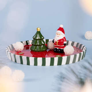 Блюдо круглое 'Christmas Gift' 25 см, LEFARD 3