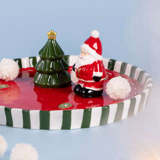 Блюдо круглое 'Christmas Gift' 25 см, LEFARD 4