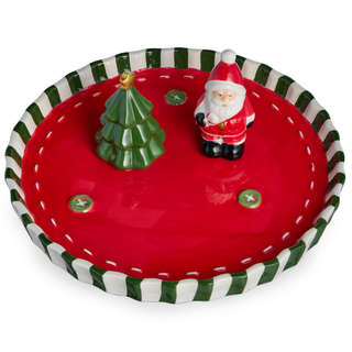 Блюдо круглое 'Christmas Gift' 25 см, LEFARD