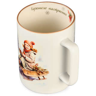 Кружка 'Хорошего настроения на целый год' 400 мл, LEFARD 5