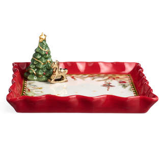 Блюдо квадратное 'Щелкунчик' 19х19 см, Lefard 2