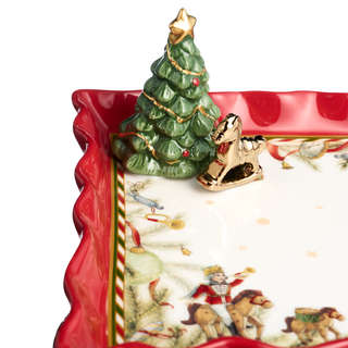 Блюдо квадратное 'Щелкунчик' 19х19 см, Lefard 3