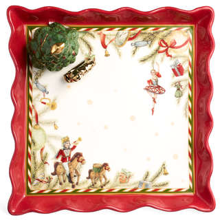 Блюдо квадратное 'Щелкунчик' 19х19 см, Lefard 4