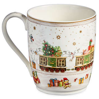 Набор посуды 'С Новым Годом!': салатник 80 мл, тарелка 19 см, кружка 400 мл 11