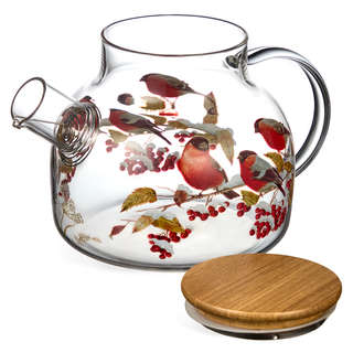Чайник заварочный 'Снегири' 1000 мл, LEFARD 5