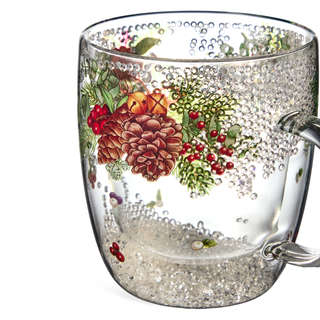 Кружка с двойными стенками 'Celebration' 410 мл, LEFARD 4