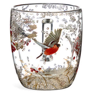 Кружка с двойными стенками 'Снегири' 410 мл, LEFARD 3