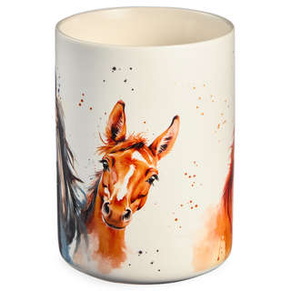 Кружка 'Кони в деле' 400 мл, LEFARD 2